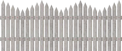 Wooden Picket Fence