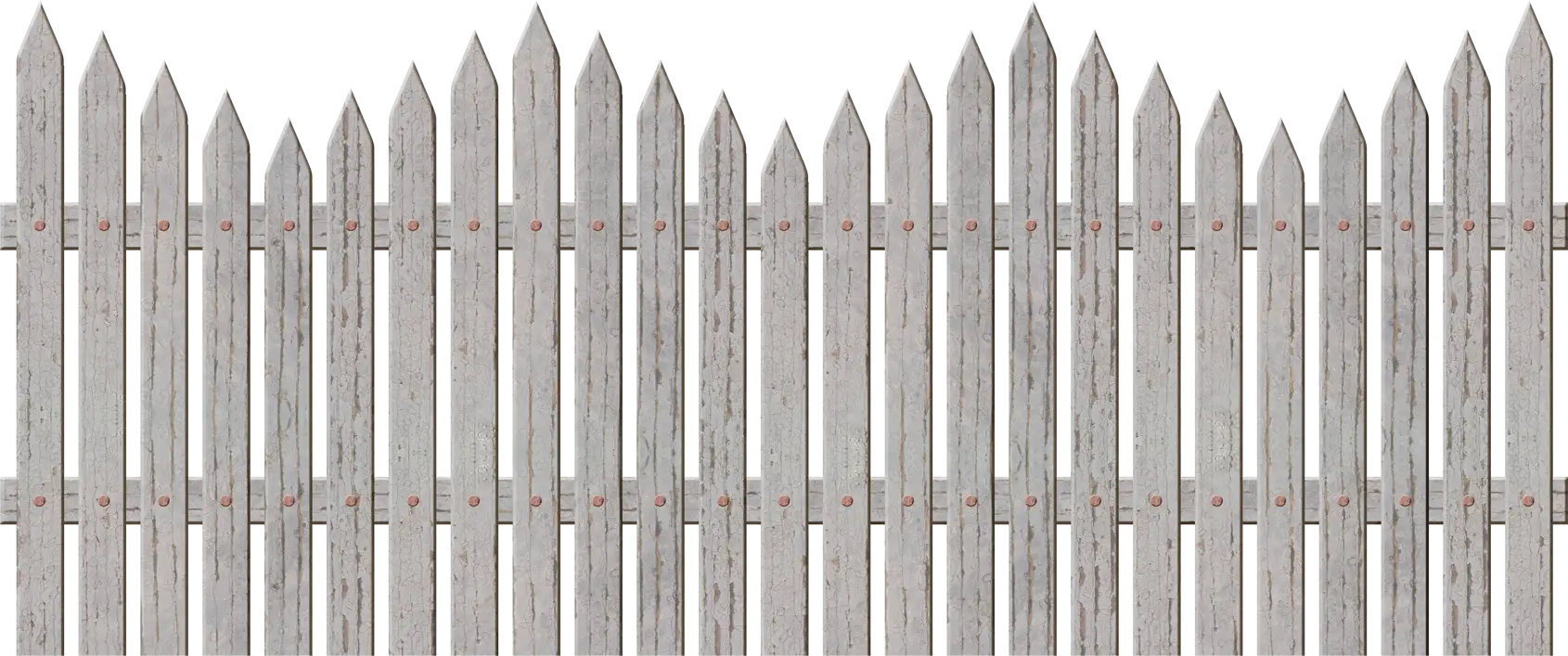 Wooden Picket Fence