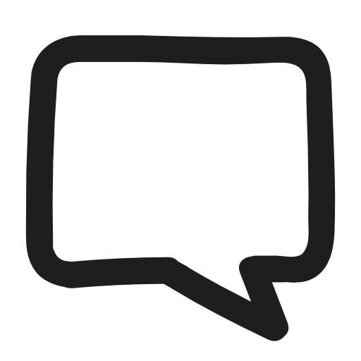 Speech Bubble Icon for Communication