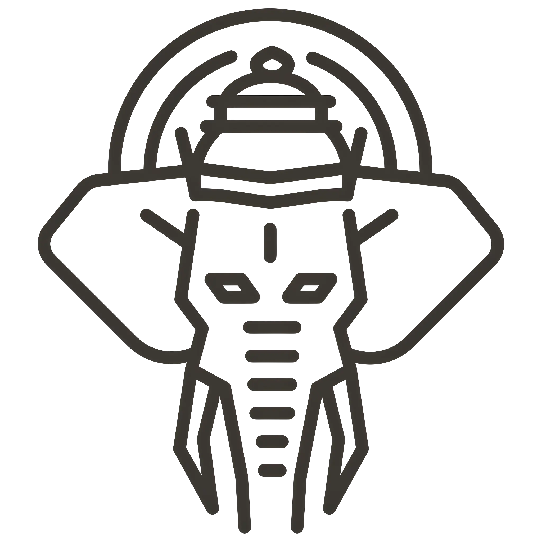 Elephant Head Symbol