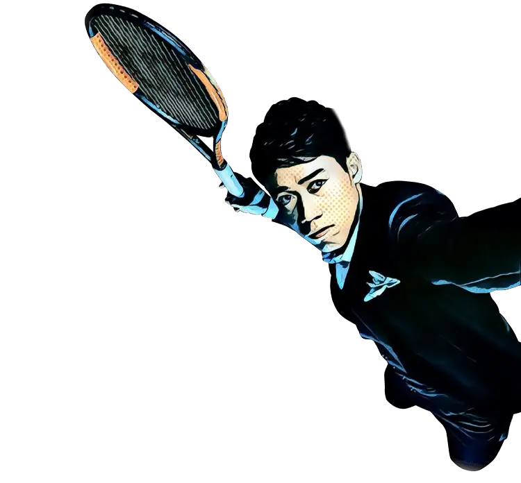 Dynamic Tennis Player