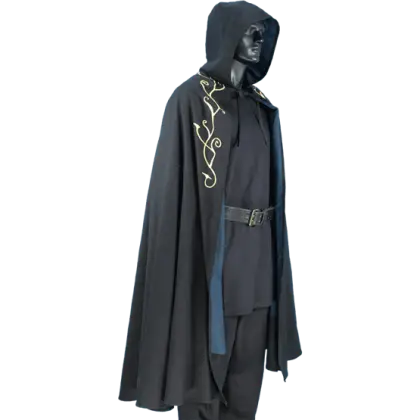 Black Cloak Costume