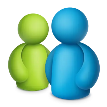Green and Blue Cartoon Figures