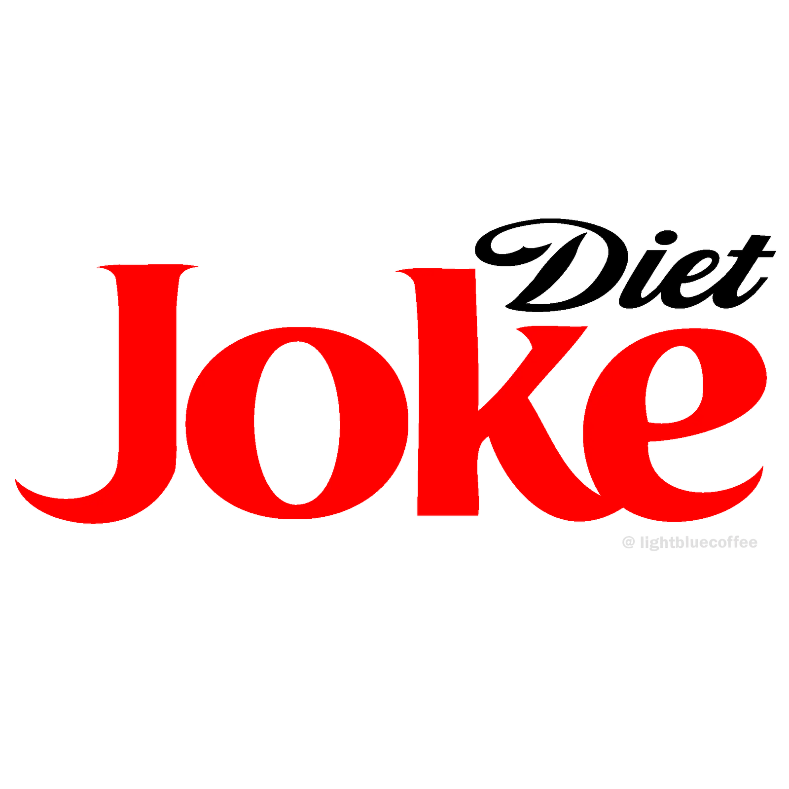 Diet Joke Parody Logo