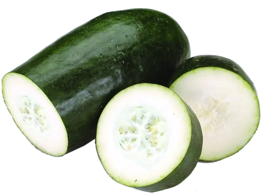 Fresh Green Zucchini and Slices