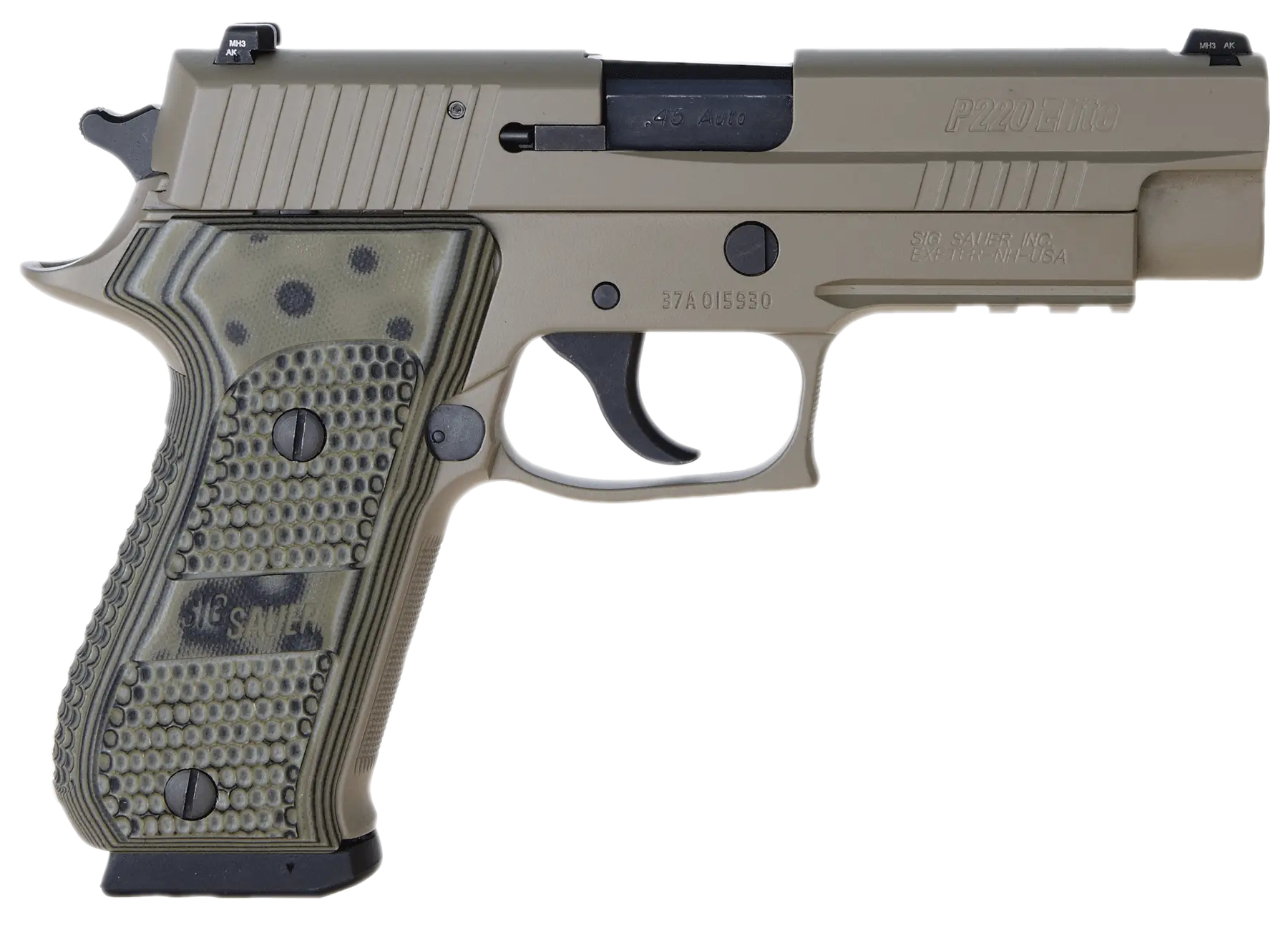 Tan Handgun for Self-Defense