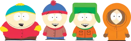 Colorful Cartoon Characters from Iconic Show