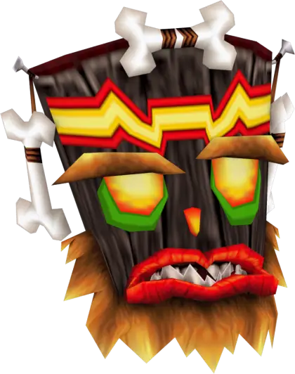 Colorful Tribal Mask Character