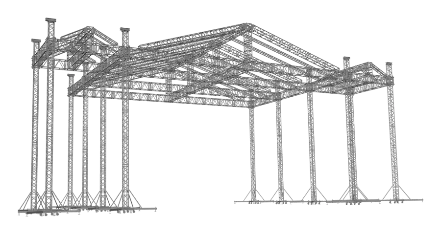 Steel Structure Frame for Construction Projects