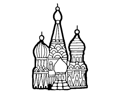 Cathedral Line Drawing