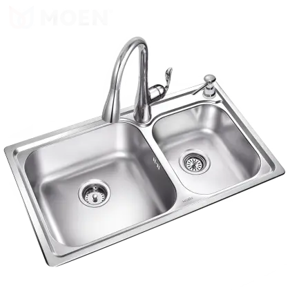 Stainless Steel Kitchen Sink with Faucet