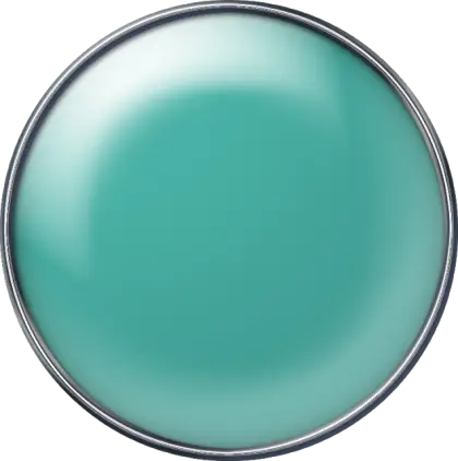 Shiny Green Button Illustration