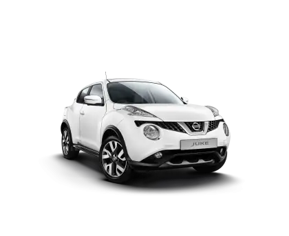 Sleek White Compact SUV