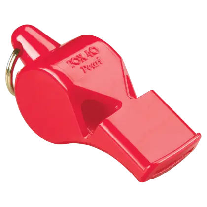 Bright Red Whistle for Sports Use