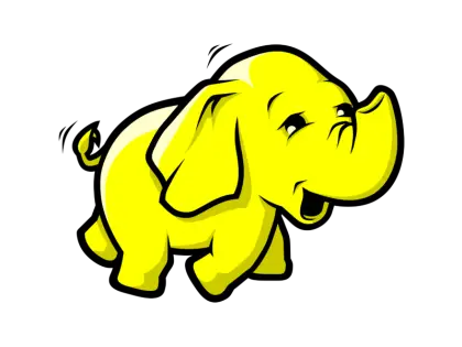 Yellow Cartoon Elephant Illustration