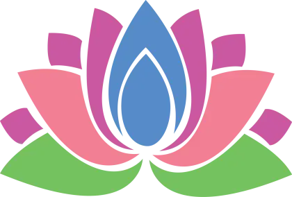 Colorful Lotus Flower Illustration