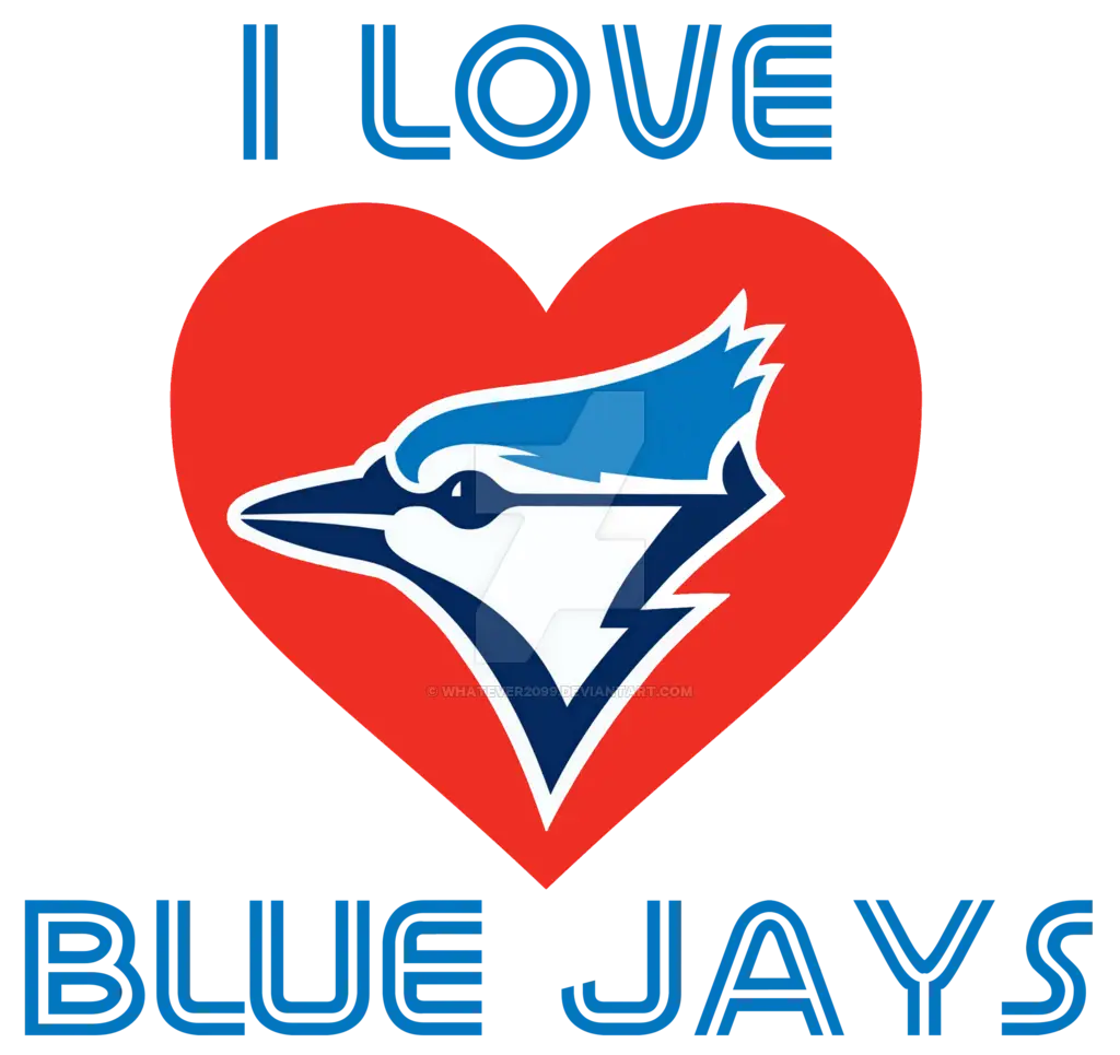 I Love Blue Jays Logo