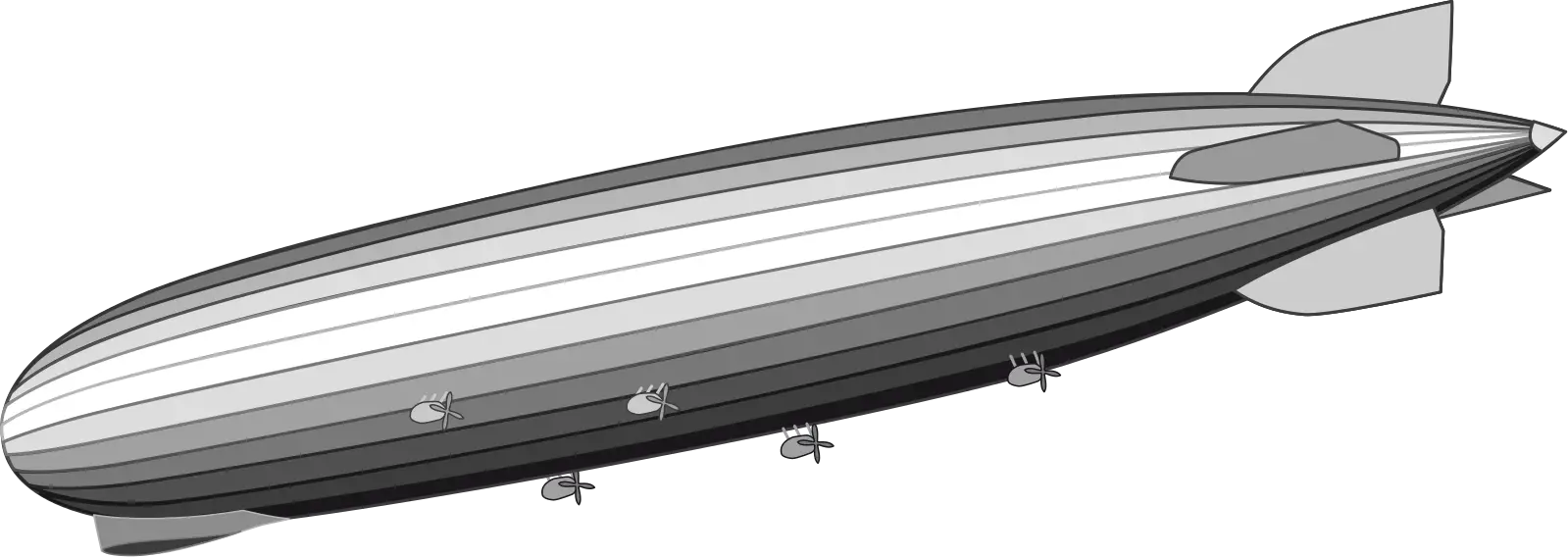 Gray Zeppelin Airship
