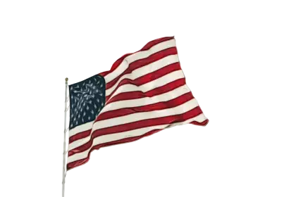 The Waving American Flag