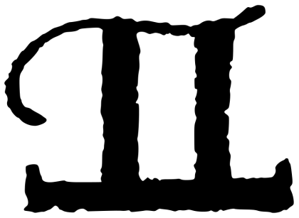 Rough Gemini Zodiac Symbol