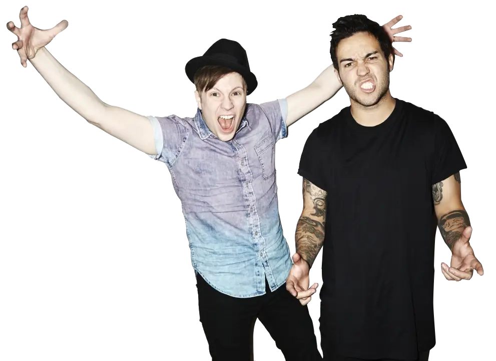 Two People Posing