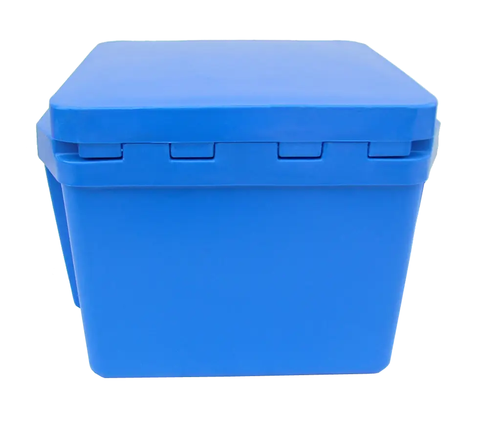 Blue Cooler Box for Outdoors and Camping