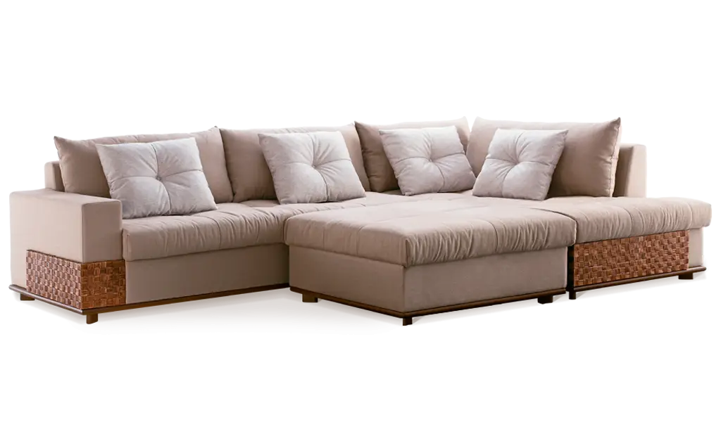 Modern Beige Sofa for Living Room Comfort