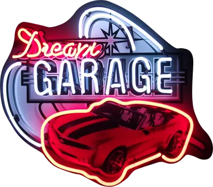Dream Garage Neon Sign