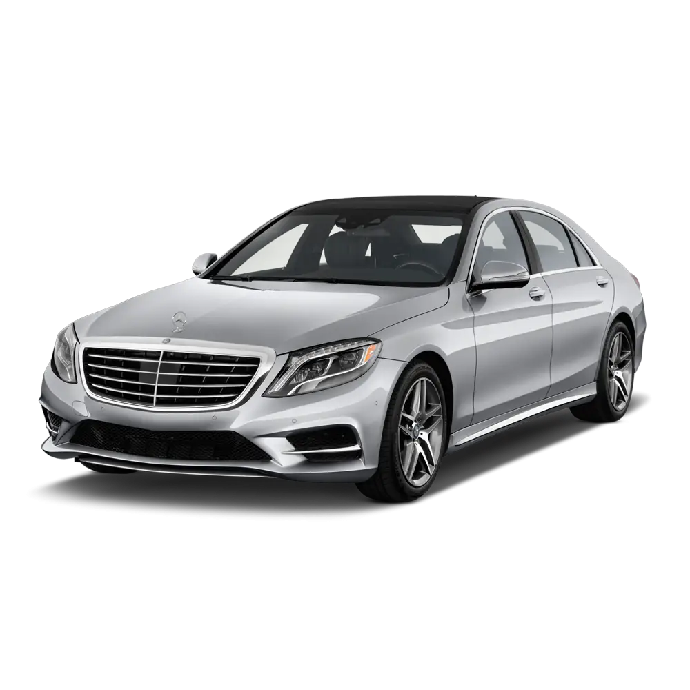 Elegant Silver Sedan Car