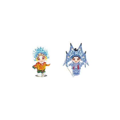 Colorful Dolls in Traditional Costumes