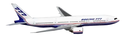 Boeing 777 Airplane