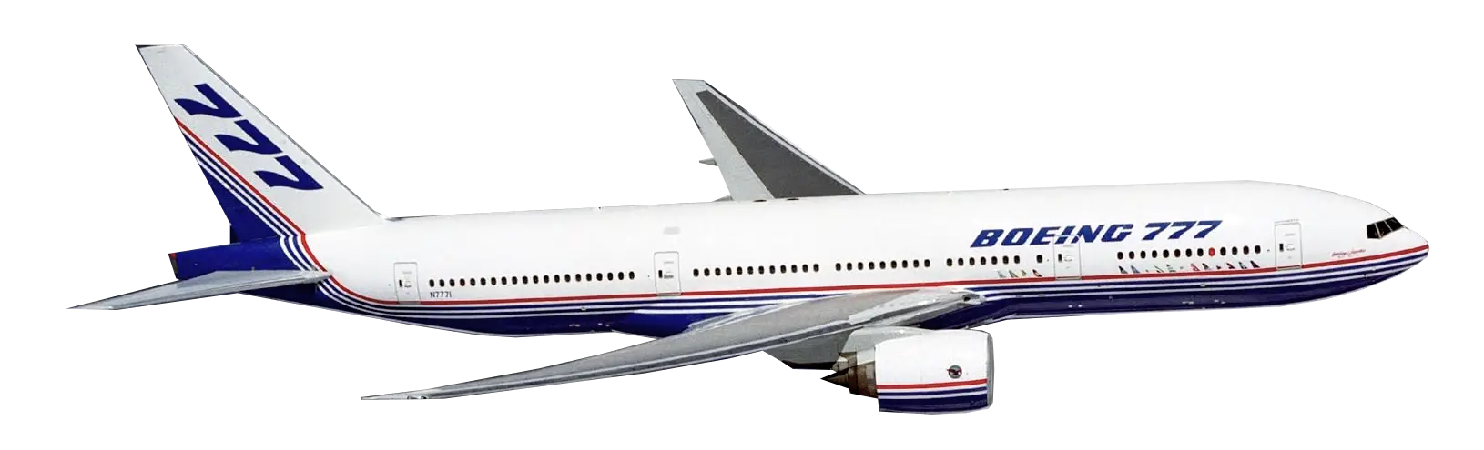 Boeing 777 Airplane