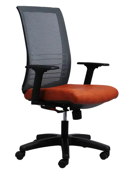 Modern Office Chair with Mesh Backrest