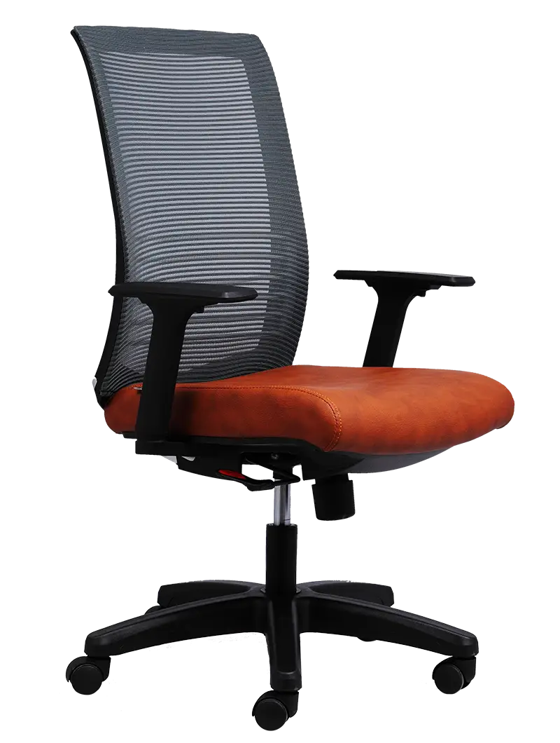 Modern Office Chair with Mesh Backrest