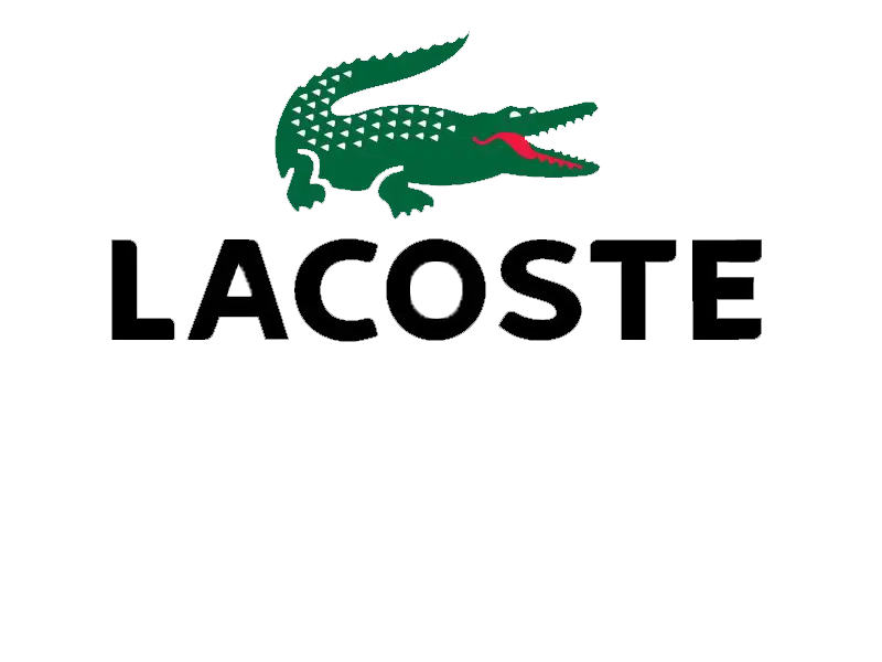 Lacoste Brand Logo with Green Alligator