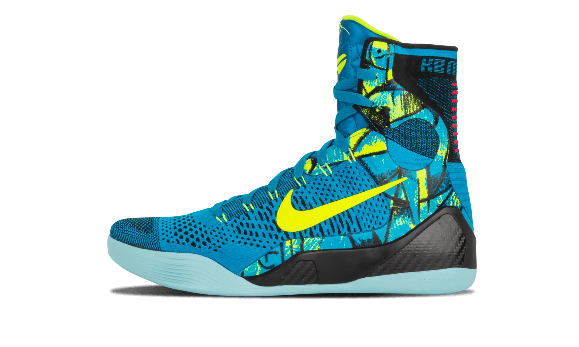 Blue Basketball Shoe