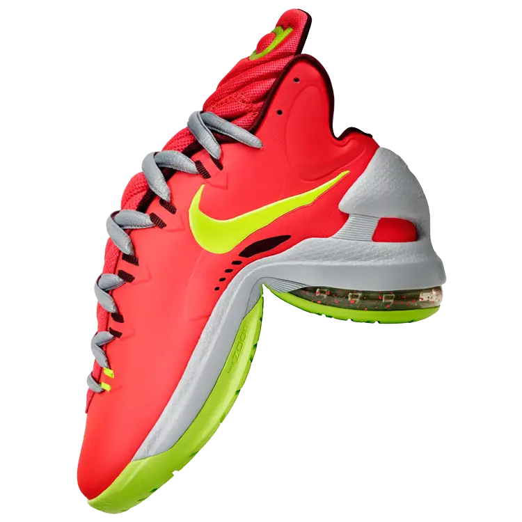 Red and Yellow Sports Shoe