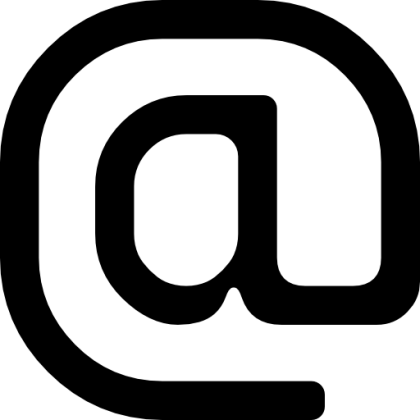 Black At Symbol