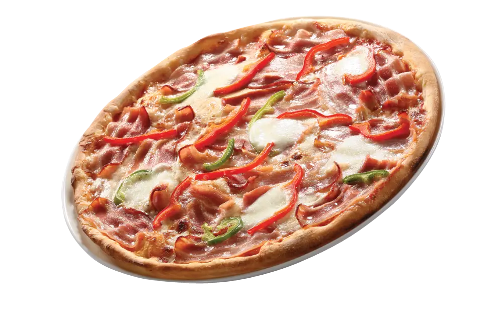 Freshly Baked Pizza with Toppings