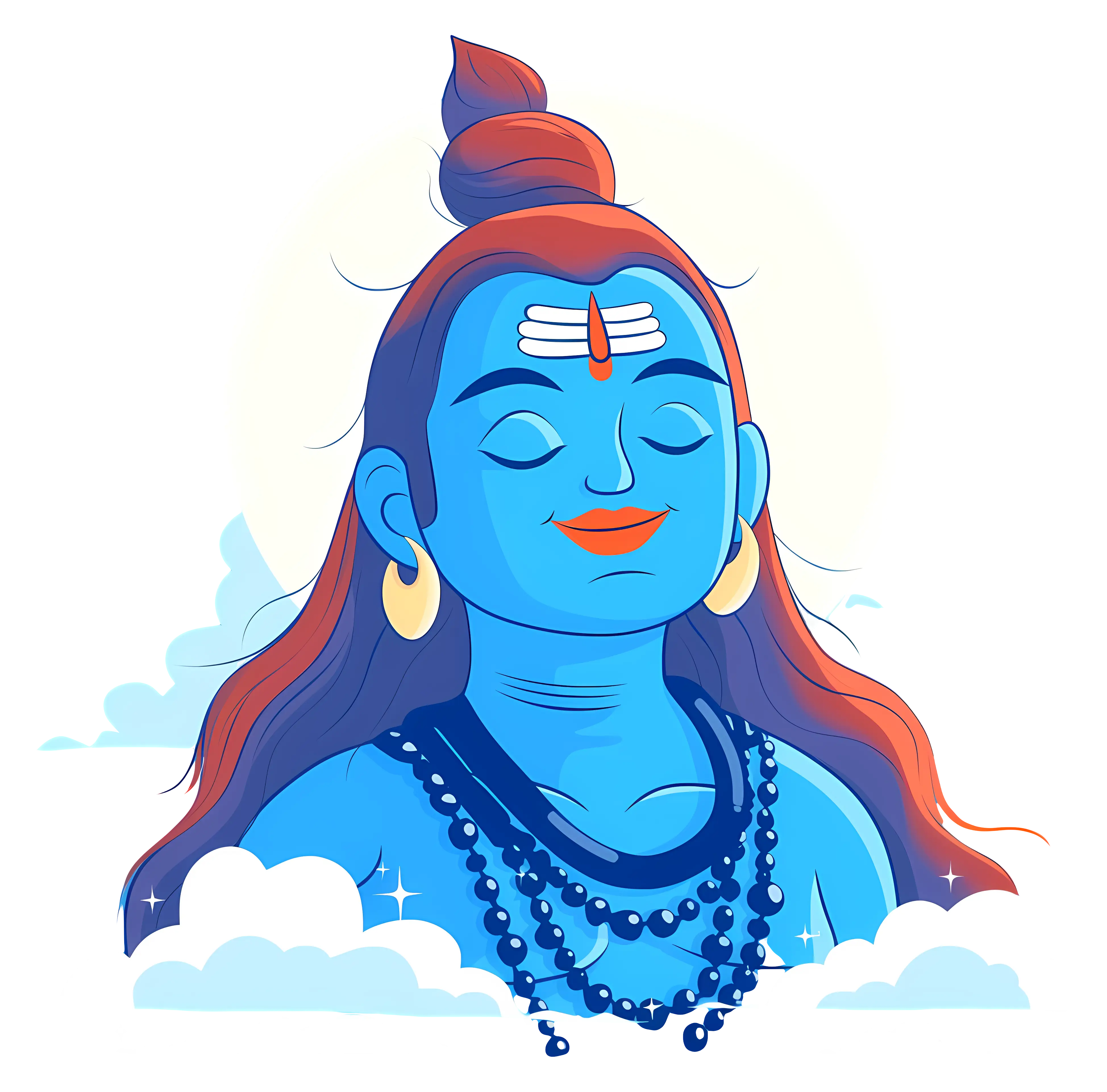 Artistic Depiction of Shiva