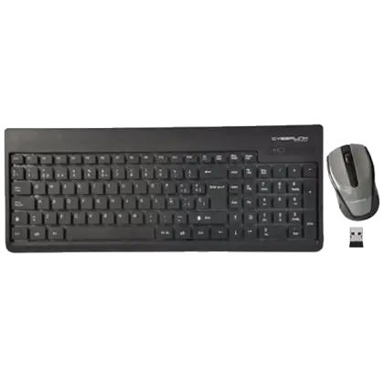 Wireless Keyboard and Mouse Set for Office Use
