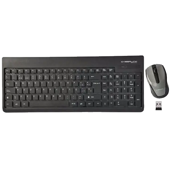 Wireless Keyboard and Mouse Set for Office Use