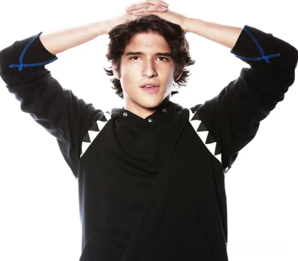 Person in Black Hoodie with Hands Up