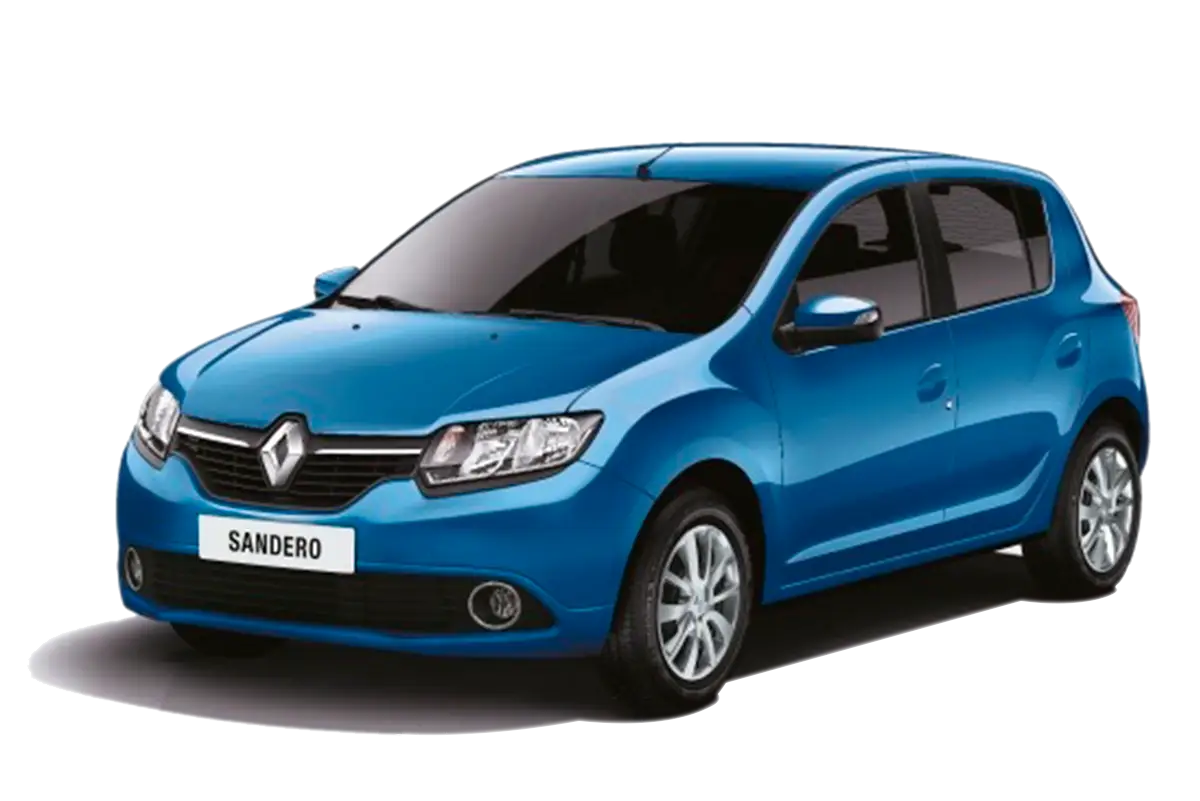 Modern Blue Hatchback Car for City Driving