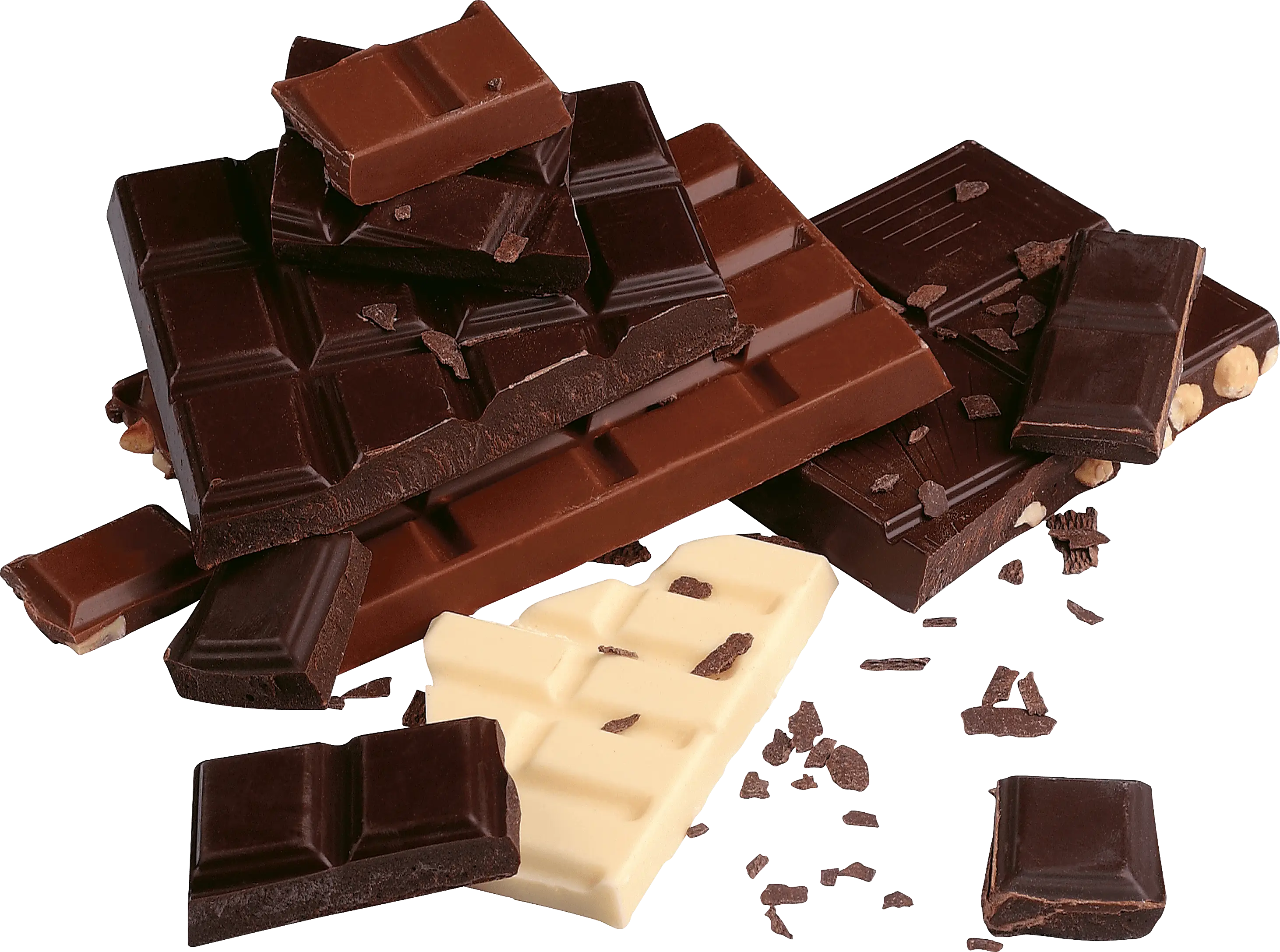 Assorted Dark, Milk, and White Chocolate Bars