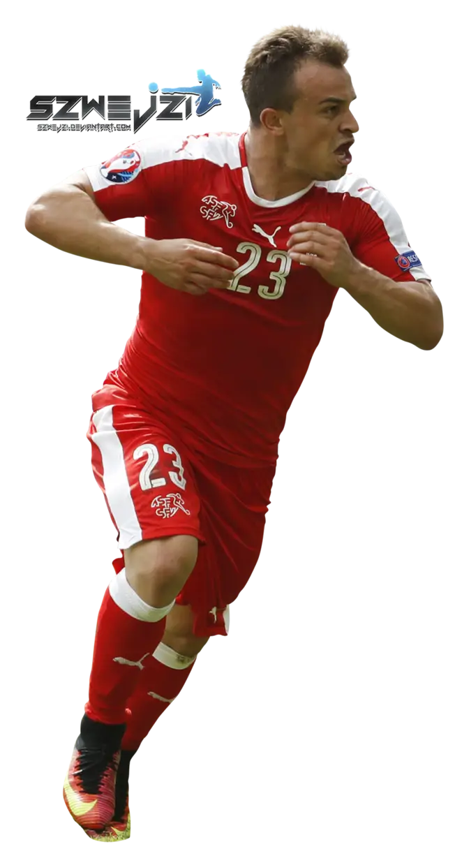 Dynamic Soccer Player in Action