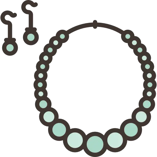 Elegant Jewelry Set with Necklace and Earrings