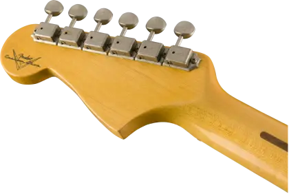 Detailed Guitar Headstock with Tuners