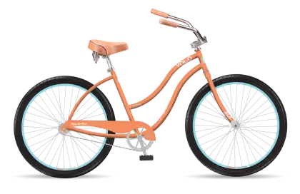 Orange Bicycle for Leisure Riding