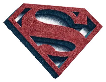 Superman Logo Illustration